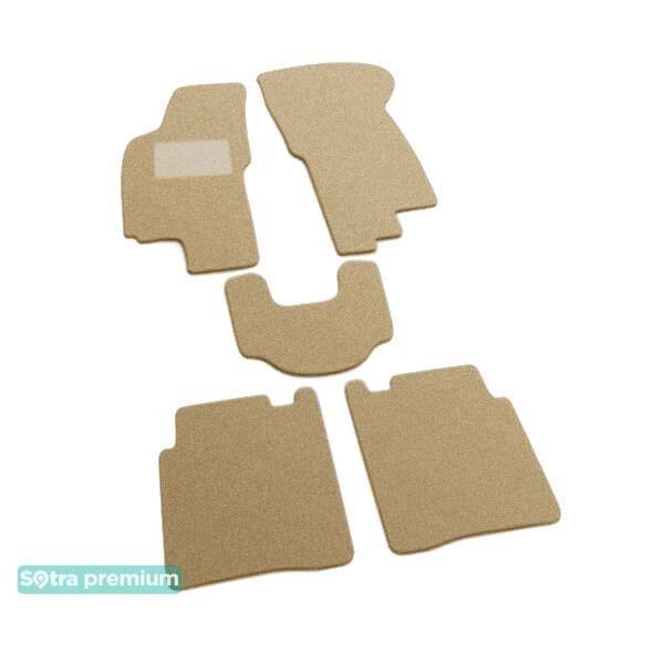 Sotra 00085-CH-BEIGE Interior mats Sotra two-layer beige for Fiat Brava (1995-2001), set 00085CHBEIGE: Buy near me in Poland at 2407.PL - Good price!