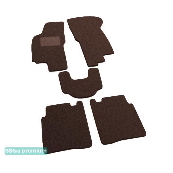Sotra 00085-CH-CHOCO Interior mats Sotra two-layer brown for Fiat Brava (1995-2001), set 00085CHCHOCO: Buy near me in Poland at 2407.PL - Good price!