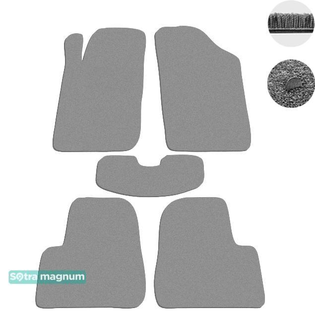 Sotra 00087-MG20-GREY Interior mats Sotra two-layer gray for Peugeot 206 (1998-2012), set 00087MG20GREY: Buy near me in Poland at 2407.PL - Good price!