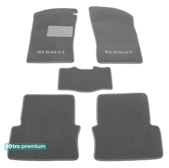 Sotra 00091-CH-GREY Interior mats Sotra two-layer gray for Renault Laguna (1994-2001), set 00091CHGREY: Buy near me in Poland at 2407.PL - Good price!