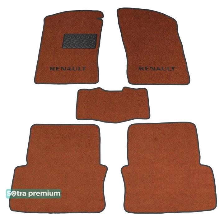 Sotra 00091-CH-TERRA Interior mats Sotra two-layer terracotta for Renault Laguna (1994-2001), set 00091CHTERRA: Buy near me in Poland at 2407.PL - Good price!