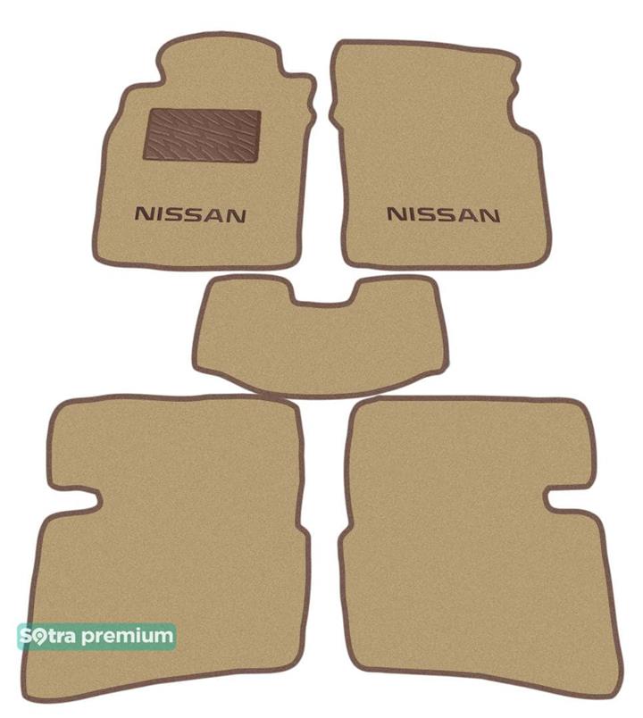 Sotra 00092-CH-BEIGE Interior mats Sotra two-layer beige for Nissan Primera (1991-2001), set 00092CHBEIGE: Buy near me at 2407.PL in Poland at an Affordable price!
