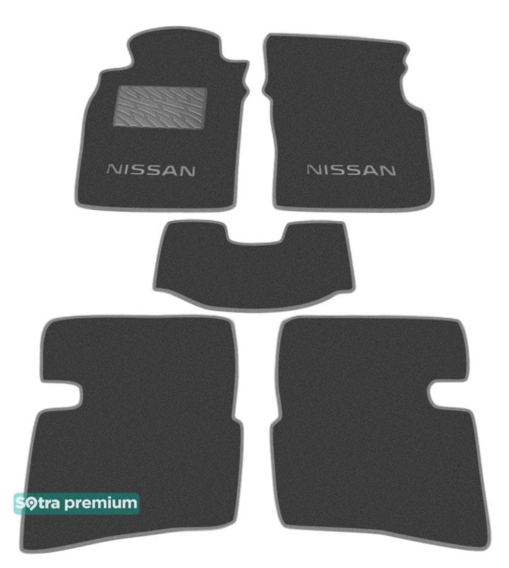 Sotra 00092-CH-GREY Interior mats Sotra two-layer gray for Nissan Primera (1991-2001), set 00092CHGREY: Buy near me in Poland at 2407.PL - Good price!