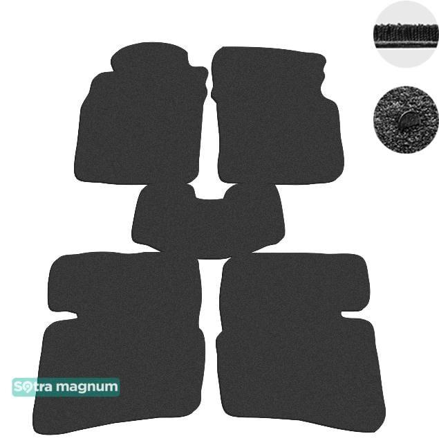 Sotra 00092-MG15-BLACK Interior mats Sotra two-layer black for Nissan Primera (1991-2001), set 00092MG15BLACK: Buy near me in Poland at 2407.PL - Good price!