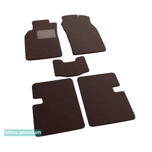 Sotra 00096-CH-CHOCO Interior mats Sotra two-layer brown for Nissan Almera (1996-1998), set 00096CHCHOCO: Buy near me in Poland at 2407.PL - Good price!