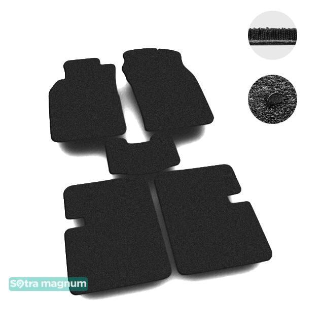 Sotra 00096-MG15-BLACK Interior mats Sotra two-layer black for Nissan Almera (1996-1998), set 00096MG15BLACK: Buy near me in Poland at 2407.PL - Good price!