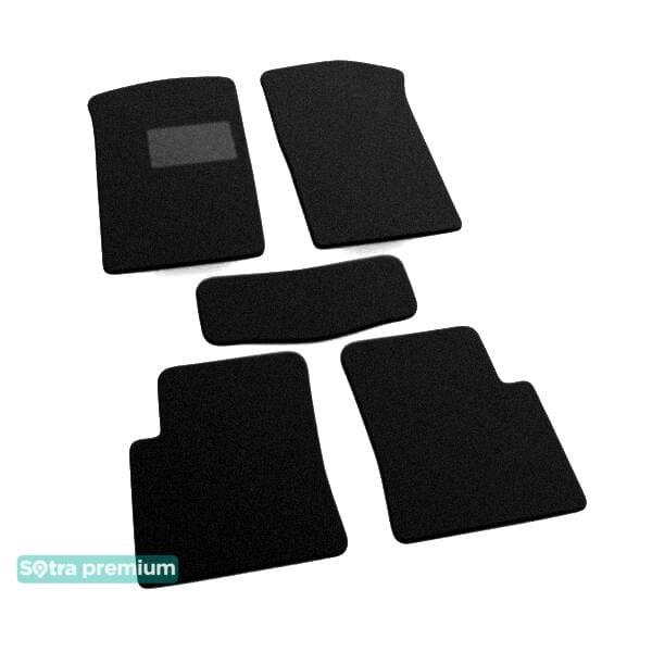 Sotra 00100-CH-BLACK Interior mats Sotra two-layer black for Citroen Zx (1991-1997), set 00100CHBLACK: Buy near me in Poland at 2407.PL - Good price!