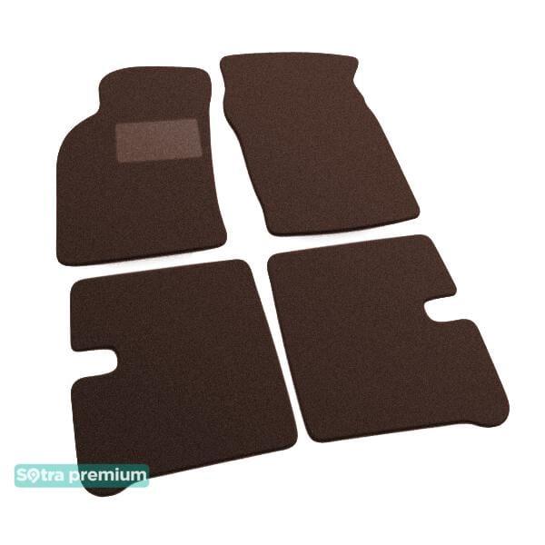 Sotra 00105-CH-CHOCO Interior mats Sotra two-layer brown for Nissan Sunny (1991-1995), set 00105CHCHOCO: Buy near me in Poland at 2407.PL - Good price!