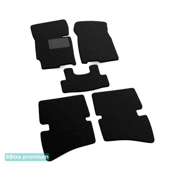 Sotra 00110-CH-BLACK Interior mats Sotra two-layer black for Mazda Xedos 6 (1991-1999), set 00110CHBLACK: Buy near me at 2407.PL in Poland at an Affordable price!