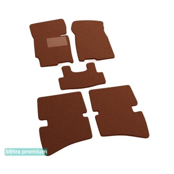 Sotra 00110-CH-TERRA Interior mats Sotra two-layer terracotta for Mazda Xedos 6 (1991-1999), set 00110CHTERRA: Buy near me in Poland at 2407.PL - Good price!