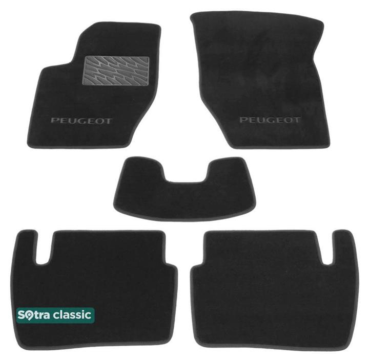 Sotra 00114-GD-GREY Interior mats Sotra two-layer gray for Peugeot 307 (2001-2008), set 00114GDGREY: Buy near me at 2407.PL in Poland at an Affordable price!