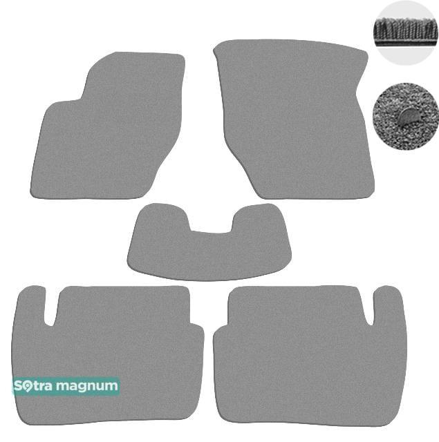 Sotra 00114-MG20-GREY Interior mats Sotra two-layer gray for Peugeot 307 (2001-2008), set 00114MG20GREY: Buy near me in Poland at 2407.PL - Good price!