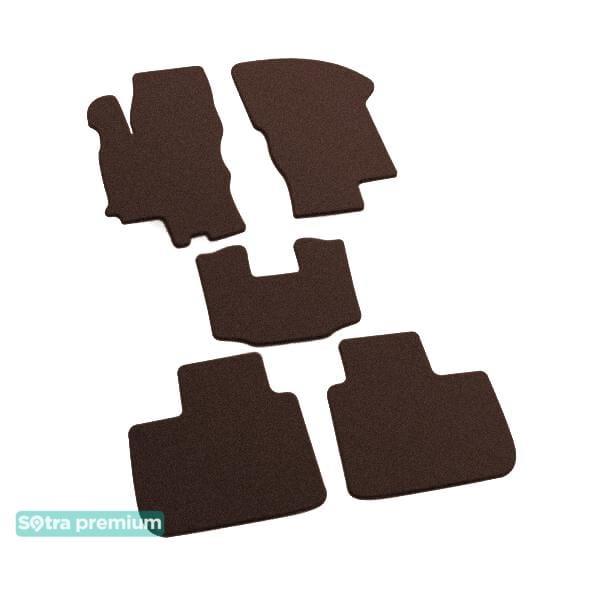 Sotra 00123-CH-CHOCO Interior mats Sotra two-layer brown for Alfa Romeo 156 (1997-2007), set 00123CHCHOCO: Buy near me in Poland at 2407.PL - Good price!