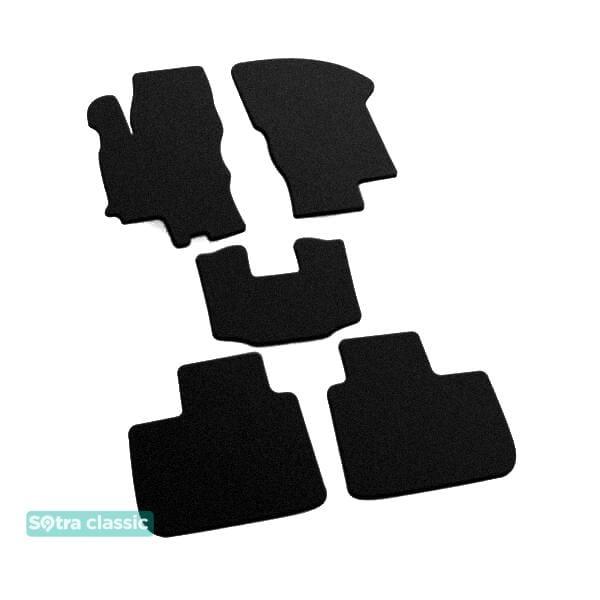 Sotra 00123-GD-BLACK Interior mats Sotra two-layer black for Alfa Romeo 156 (1997-2007), set 00123GDBLACK: Buy near me at 2407.PL in Poland at an Affordable price!