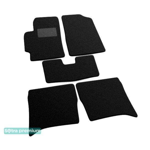 Sotra 00124-CH-BLACK Interior mats Sotra two-layer black for Toyota Camry (1992-1996), set 00124CHBLACK: Buy near me at 2407.PL in Poland at an Affordable price!