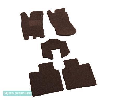Sotra 00125-CH-CHOCO Interior mats Sotra two-layer brown for Alfa Romeo 145 (1994-2000), set 00125CHCHOCO: Buy near me at 2407.PL in Poland at an Affordable price!