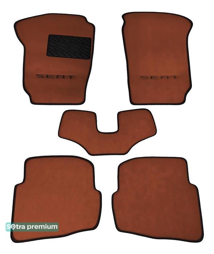Sotra 00129-CH-TERRA Interior mats Sotra two-layer terracotta for Seat Cordoba (2002-2008), set 00129CHTERRA: Buy near me in Poland at 2407.PL - Good price!