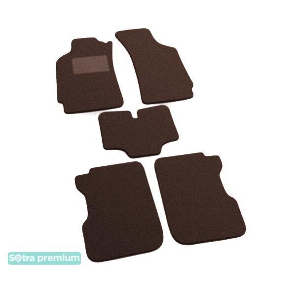 Sotra 00130-CH-CHOCO Interior mats Sotra two-layer brown for Skoda Felicia (1994-2001), set 00130CHCHOCO: Buy near me in Poland at 2407.PL - Good price!