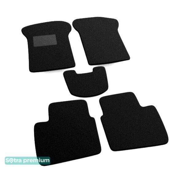 Sotra 00138-CH-BLACK Interior mats Sotra two-layer black for Mazda 626 (1983-1987), set 00138CHBLACK: Buy near me at 2407.PL in Poland at an Affordable price!