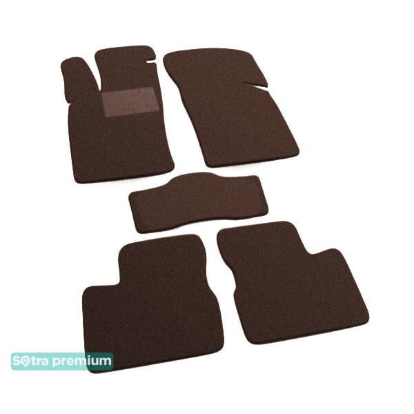 Sotra 00143-CH-CHOCO Interior mats Sotra two-layer brown for Opel Calibra (1990-1997), set 00143CHCHOCO: Buy near me in Poland at 2407.PL - Good price!