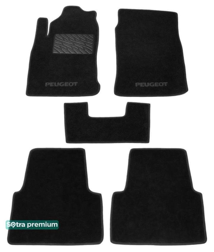 Sotra 00148-CH-BLACK Dywaniki do salony pasażerskiego Sotra dwuwarstwowy czarny dla Peugeot 605 (1990-1999), zestaw 00148CHBLACK: Dobra cena w Polsce na 2407.PL - Kup Teraz!