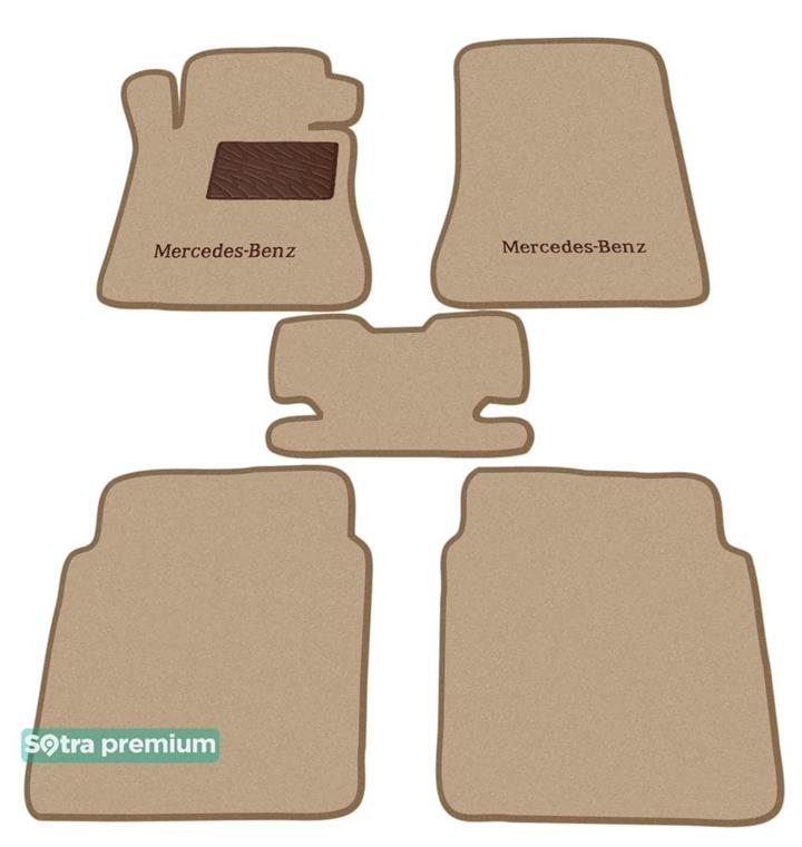 Sotra 00153-CH-BEIGE Interior mats Sotra two-layer beige for Mercedes S-class (1979-1992), set 00153CHBEIGE: Buy near me in Poland at 2407.PL - Good price!