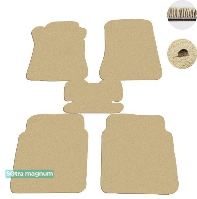 Sotra 00153-MG20-BEIGE Interior mats Sotra two-layer beige for Mercedes S-class (1979-1992), set 00153MG20BEIGE: Buy near me in Poland at 2407.PL - Good price!