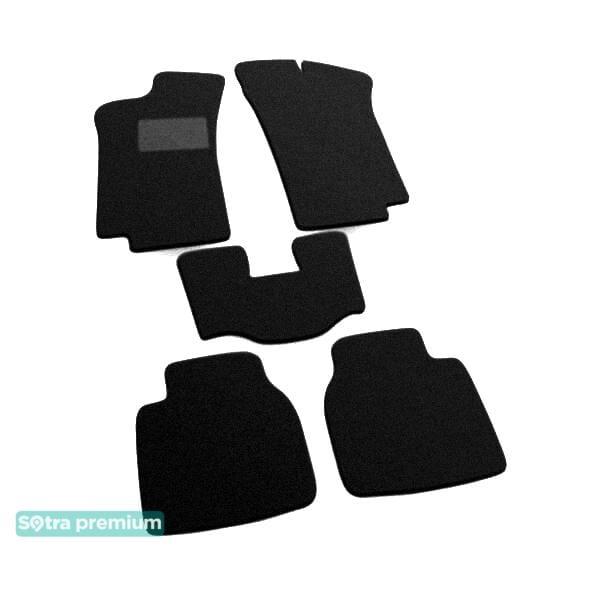 Sotra 00156-CH-BLACK Interior mats Sotra two-layer black for Fiat Tipo (1988-1995), set 00156CHBLACK: Buy near me in Poland at 2407.PL - Good price!