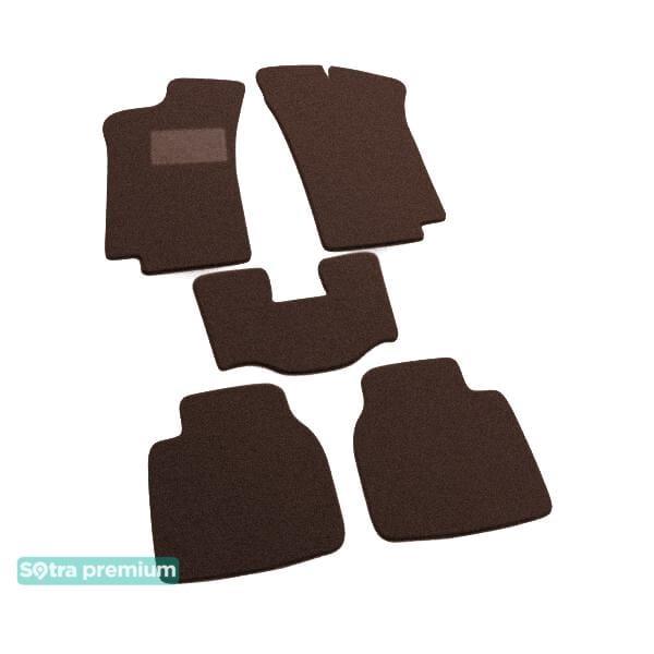 Sotra 00156-CH-CHOCO Interior mats Sotra two-layer brown for Fiat Tipo (1988-1995), set 00156CHCHOCO: Buy near me in Poland at 2407.PL - Good price!