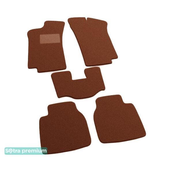 Sotra 00156-CH-TERRA Interior mats Sotra two-layer terracotta for Fiat Tipo (1988-1995), set 00156CHTERRA: Buy near me in Poland at 2407.PL - Good price!