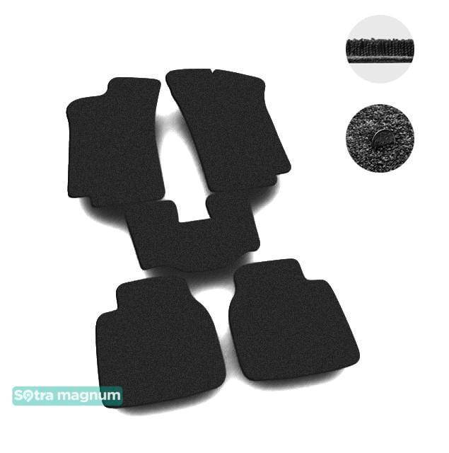 Sotra 00156-MG15-BLACK Interior mats Sotra two-layer black for Fiat Tipo (1988-1995), set 00156MG15BLACK: Buy near me in Poland at 2407.PL - Good price!