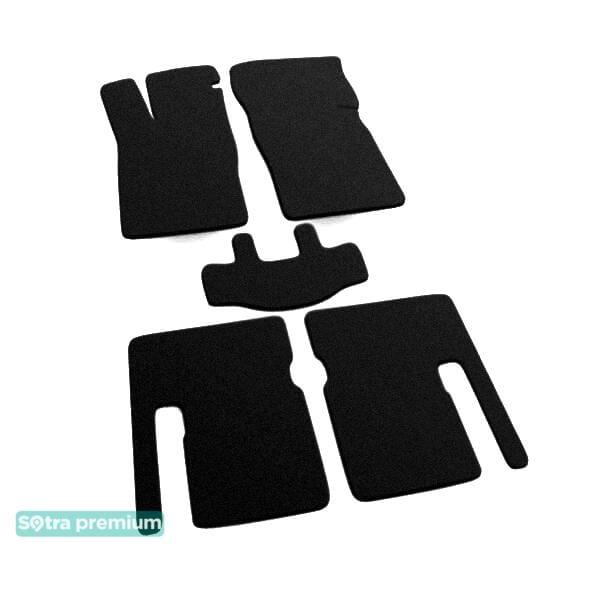 Sotra 00157-CH-BLACK Interior mats Sotra two-layer black for Opel Astra f (1991-1998), set 00157CHBLACK: Buy near me in Poland at 2407.PL - Good price!