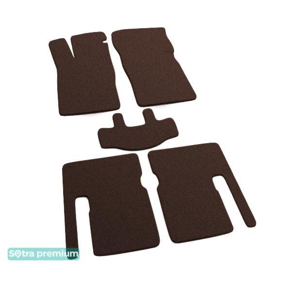 Sotra 00157-CH-CHOCO Interior mats Sotra two-layer brown for Opel Astra f (1991-1998), set 00157CHCHOCO: Buy near me in Poland at 2407.PL - Good price!