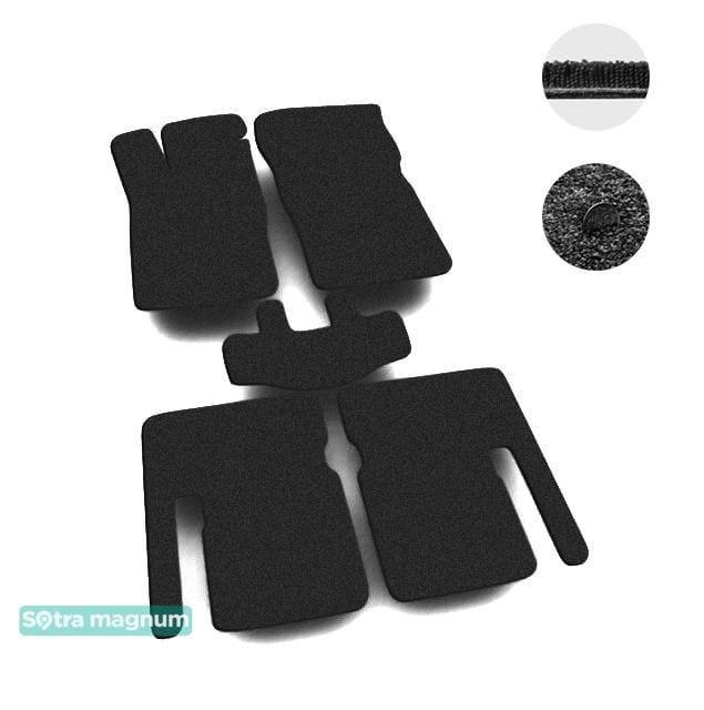 Sotra 00157-MG15-BLACK Interior mats Sotra two-layer black for Opel Astra f (1991-1998), set 00157MG15BLACK: Buy near me in Poland at 2407.PL - Good price!