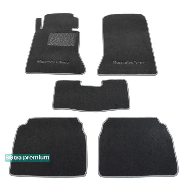 Sotra 00162-CH-GREY Interior mats Sotra two-layer gray for Mercedes E-class (1985-1995), set 00162CHGREY: Buy near me in Poland at 2407.PL - Good price!