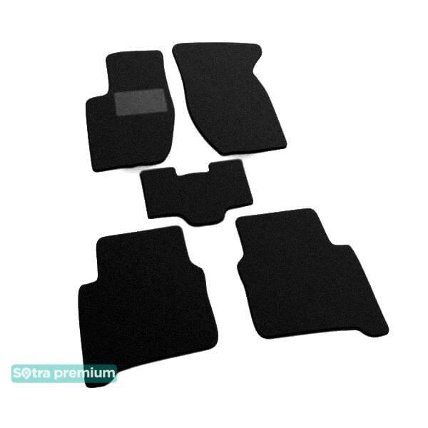 Sotra 00163-CH-BLACK Interior mats Sotra two-layer black for Fiat Croma (1985-1990), set 00163CHBLACK: Buy near me in Poland at 2407.PL - Good price!