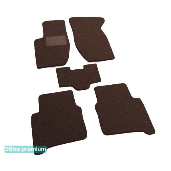 Sotra 00163-CH-CHOCO Interior mats Sotra two-layer brown for Fiat Croma (1985-1990), set 00163CHCHOCO: Buy near me in Poland at 2407.PL - Good price!