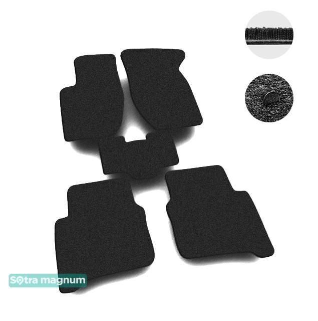 Sotra 00163-MG15-BLACK Interior mats Sotra two-layer black for Fiat Croma (1985-1990), set 00163MG15BLACK: Buy near me in Poland at 2407.PL - Good price!