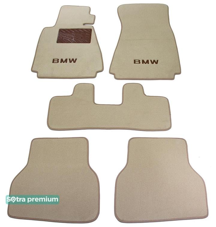 Sotra 00186-CH-BEIGE Interior mats Sotra two-layer beige for BMW 5-series (1996-2003), set 00186CHBEIGE: Buy near me in Poland at 2407.PL - Good price!