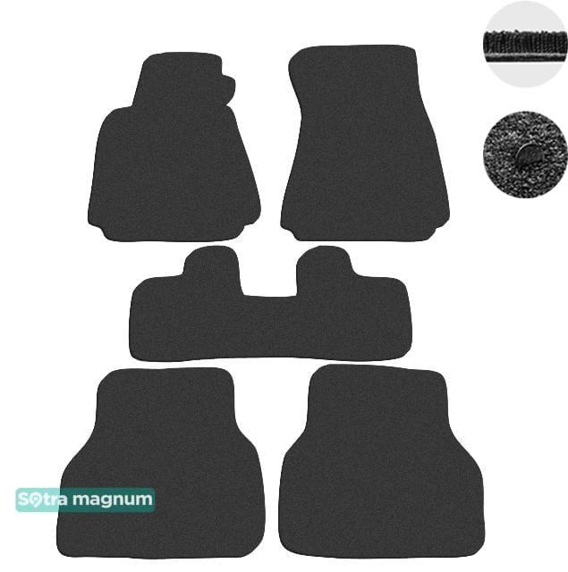 Sotra 00186-MG15-BLACK Interior mats Sotra two-layer black for BMW 5-series (1996-2003), set 00186MG15BLACK: Buy near me in Poland at 2407.PL - Good price!