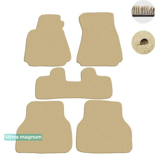 Sotra 00186-MG20-BEIGE Interior mats Sotra two-layer beige for BMW 5-series (1996-2003), set 00186MG20BEIGE: Buy near me in Poland at 2407.PL - Good price!