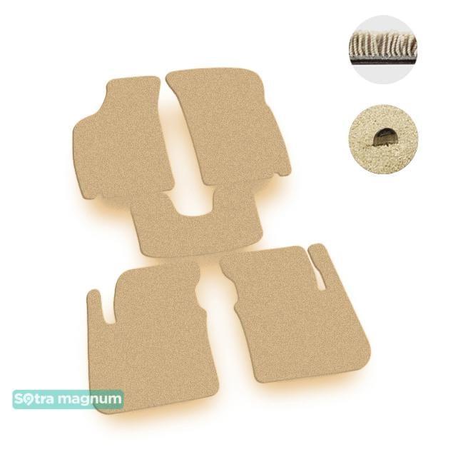 Sotra 00191-MG20-BEIGE Interior mats Sotra two-layer beige for Fiat Punto s (1993-1999), set 00191MG20BEIGE: Buy near me in Poland at 2407.PL - Good price!