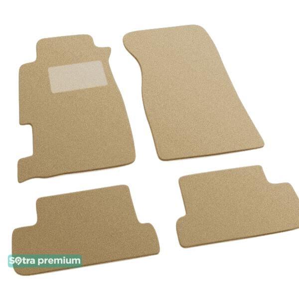 Sotra 00196-CH-BEIGE Interior mats Sotra two-layer beige for Honda Prelude (1991-1996), set 00196CHBEIGE: Buy near me in Poland at 2407.PL - Good price!