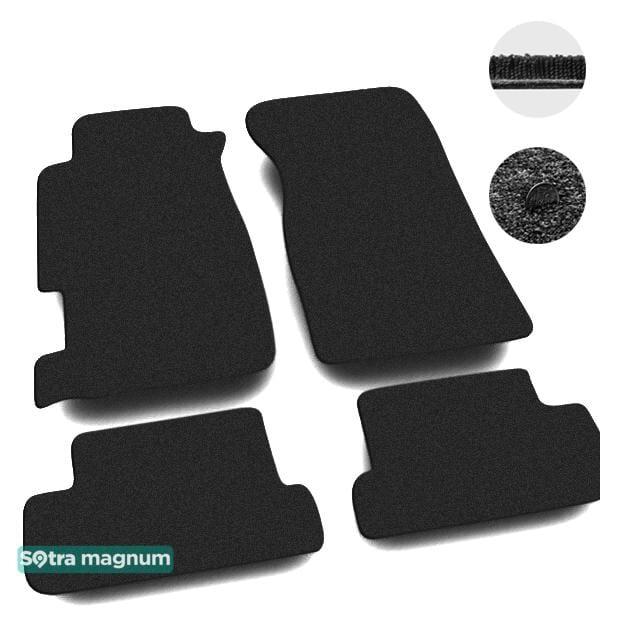 Sotra 00196-MG15-BLACK Interior mats Sotra two-layer black for Honda Prelude (1991-1996), set 00196MG15BLACK: Buy near me in Poland at 2407.PL - Good price!