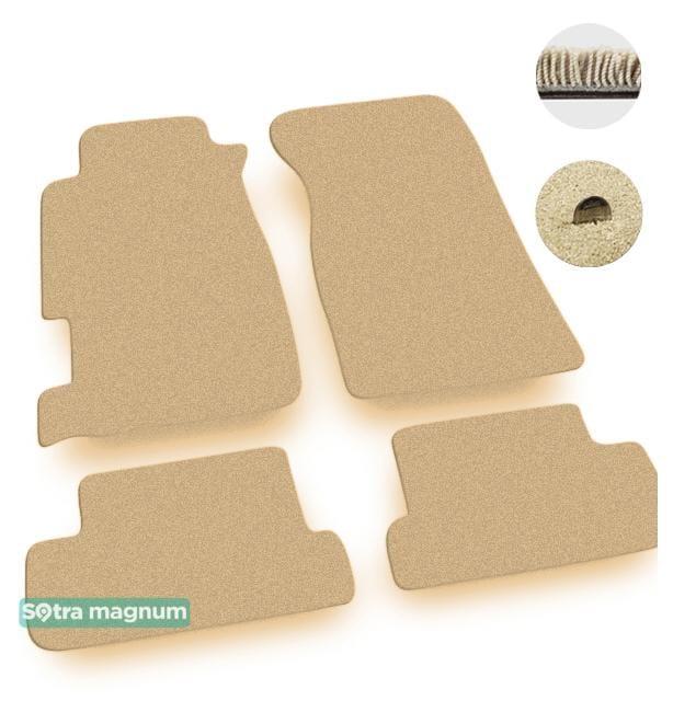 Sotra 00196-MG20-BEIGE Interior mats Sotra two-layer beige for Honda Prelude (1991-1996), set 00196MG20BEIGE: Buy near me in Poland at 2407.PL - Good price!