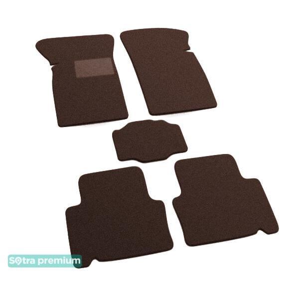 Sotra 00236-CH-CHOCO Interior mats Sotra two-layer brown for Saab 9000 (1984-1998), set 00236CHCHOCO: Buy near me in Poland at 2407.PL - Good price!