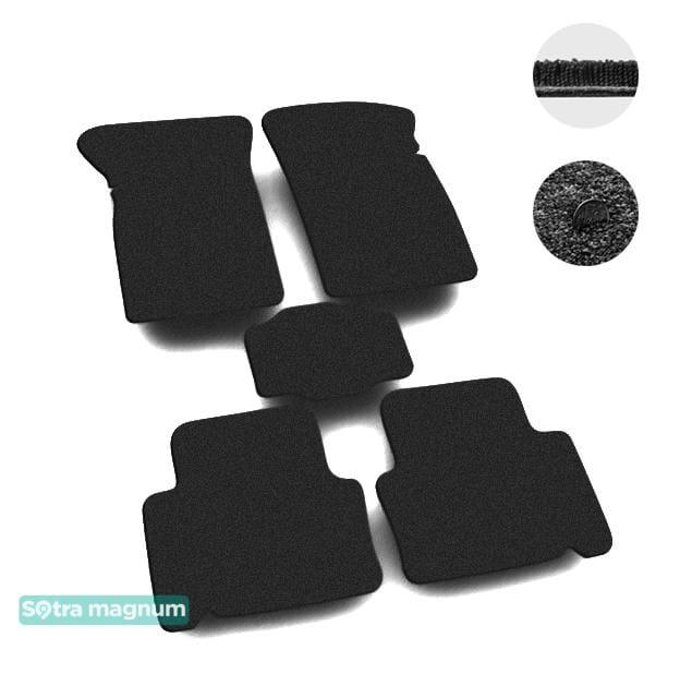 Sotra 00236-MG15-BLACK Interior mats Sotra two-layer black for Saab 9000 (1984-1998), set 00236MG15BLACK: Buy near me in Poland at 2407.PL - Good price!