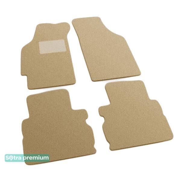 Sotra 00277-CH-BEIGE Interior mats Sotra two-layer beige for Honda Civic (1983-1987), set 00277CHBEIGE: Buy near me in Poland at 2407.PL - Good price!