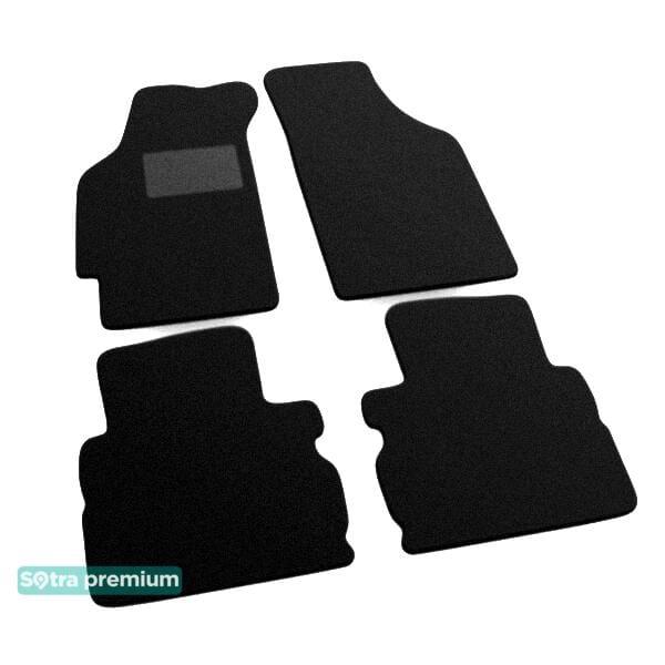 Sotra 00277-CH-BLACK Interior mats Sotra two-layer black for Honda Civic (1983-1987), set 00277CHBLACK: Buy near me in Poland at 2407.PL - Good price!