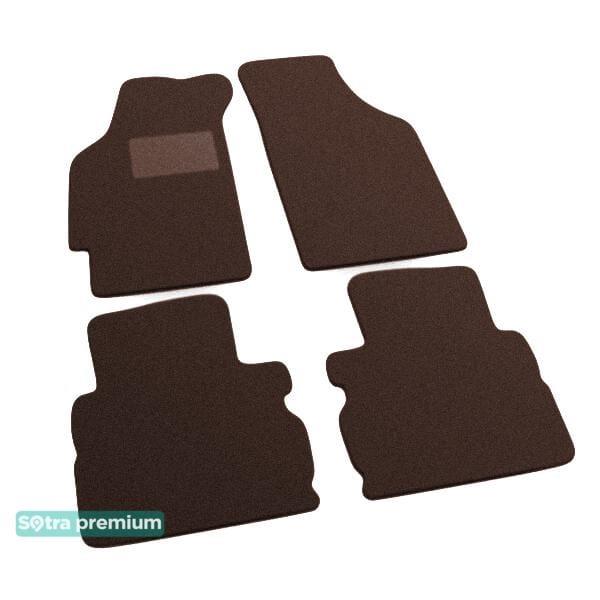 Sotra 00277-CH-CHOCO Interior mats Sotra two-layer brown for Honda Civic (1983-1987), set 00277CHCHOCO: Buy near me in Poland at 2407.PL - Good price!
